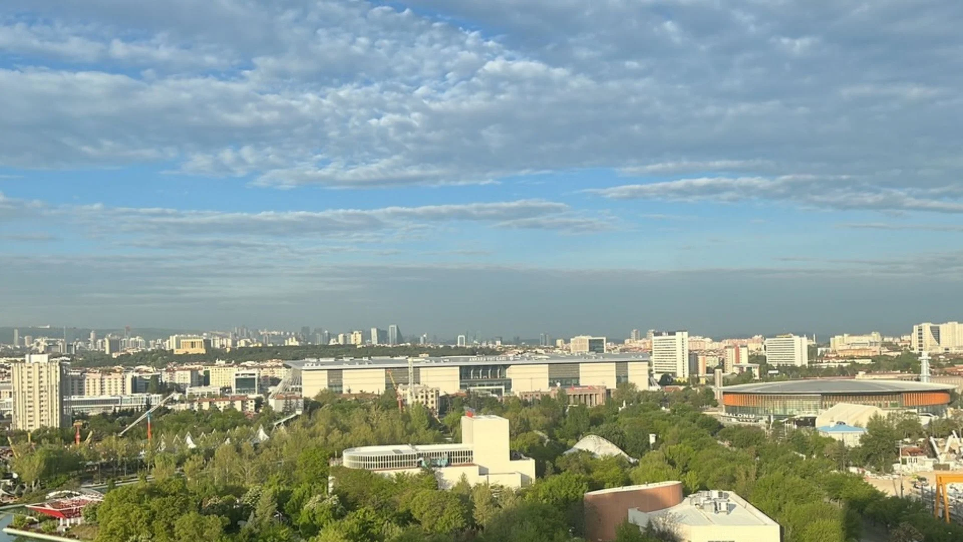 Panorámica urbana de Ankara
